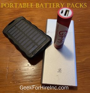 Portable Battery Pack for White Elephant gifts